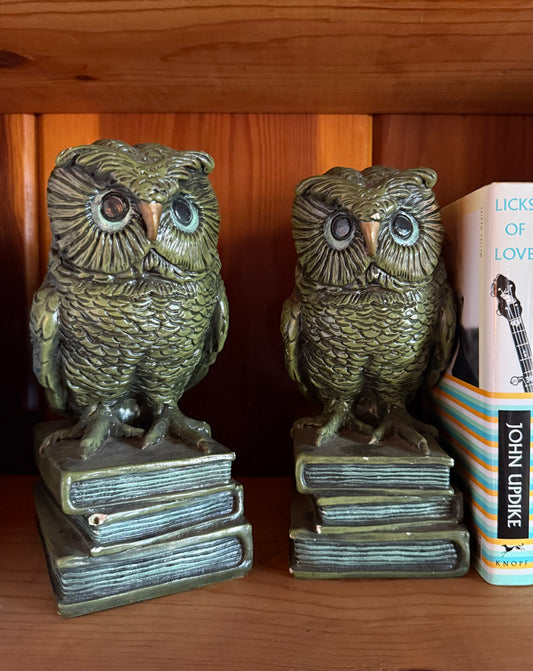 Owl bookends