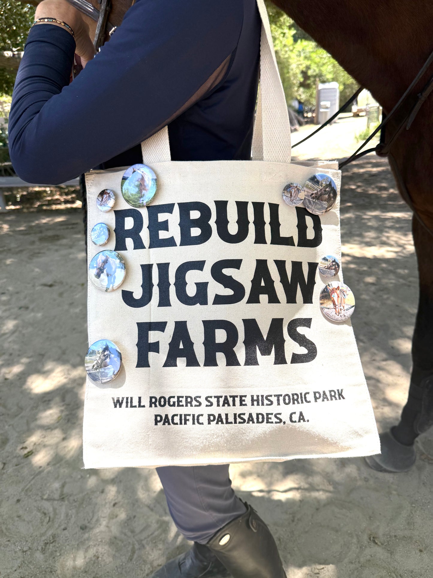 Jigsaw Farms Rebuild Tote