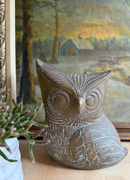 Brass Owl