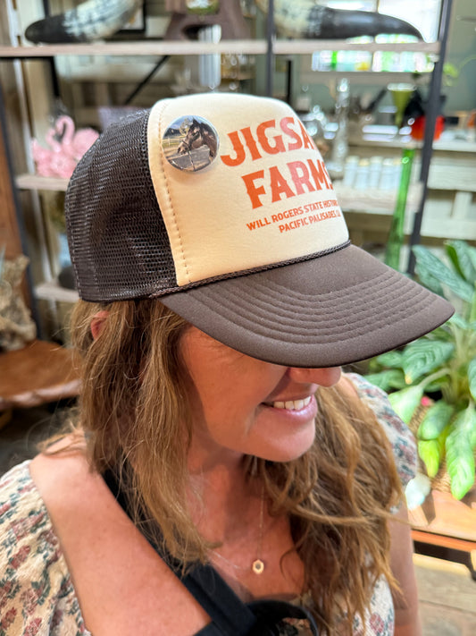 Jigsaw Farms Classic Trucker hat