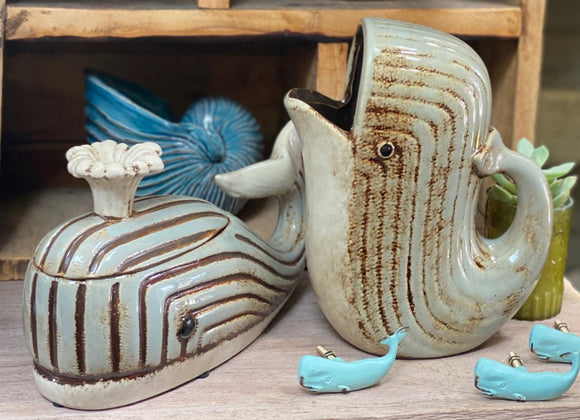 Whale Pitcher and Boat