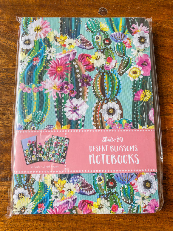 Desert Blossoms Notebook Trio